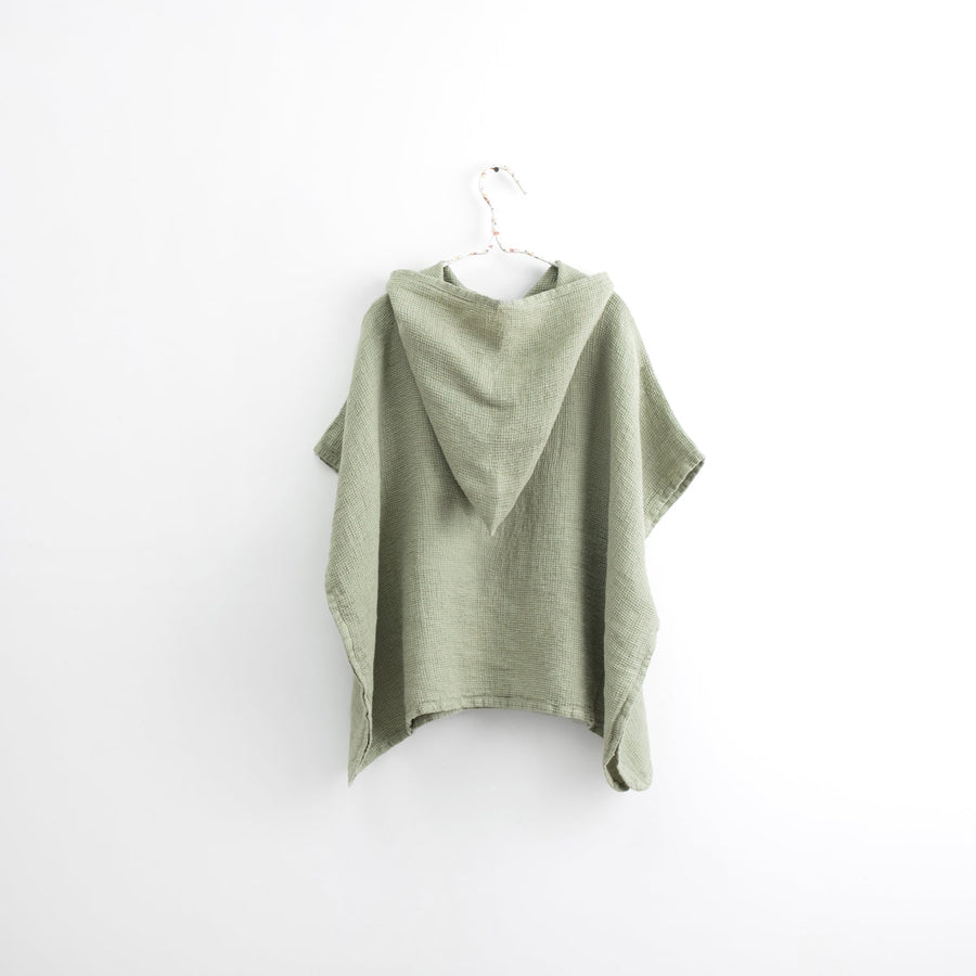 Kids Linen Poncho – Cozy, Absorbent & Gentle on Skin by Linen Tales at www.brixbailey.com