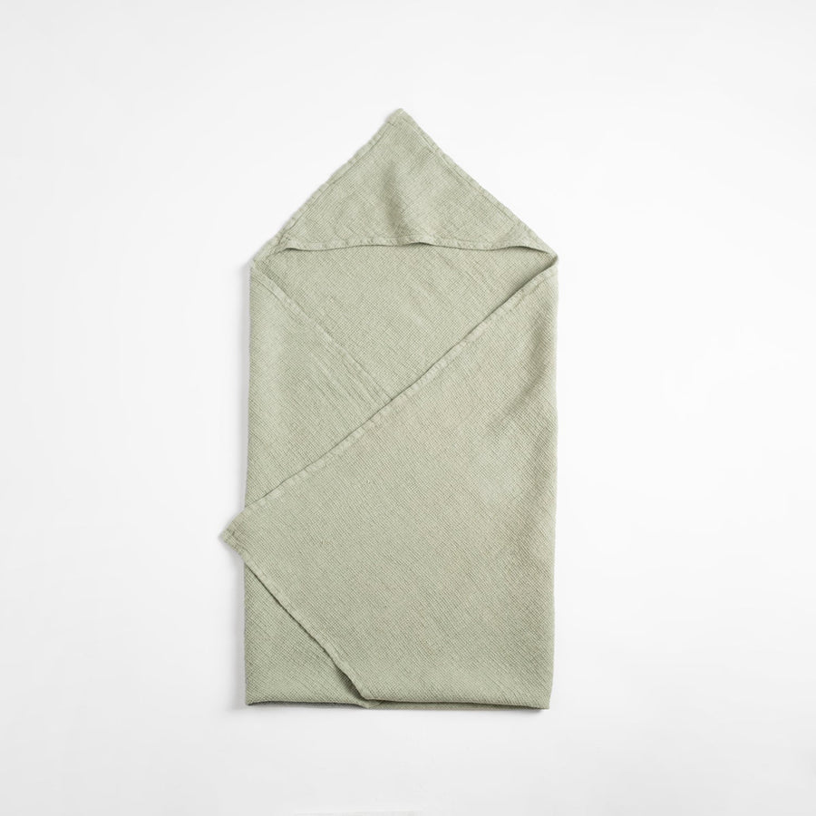 Hypoallergenic Kids Linen Hooded Towel – Handmade & Soft by Linen Tales at www.brixbailey.com