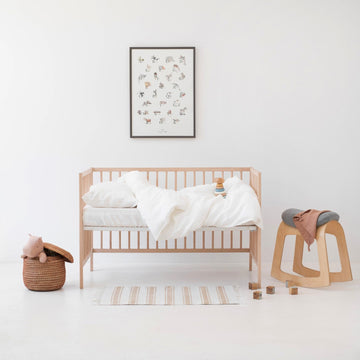 Kids Linen Duvet Cover Set – Breathable & Hypoallergenic by Linen Tales at www.brixbailey.com