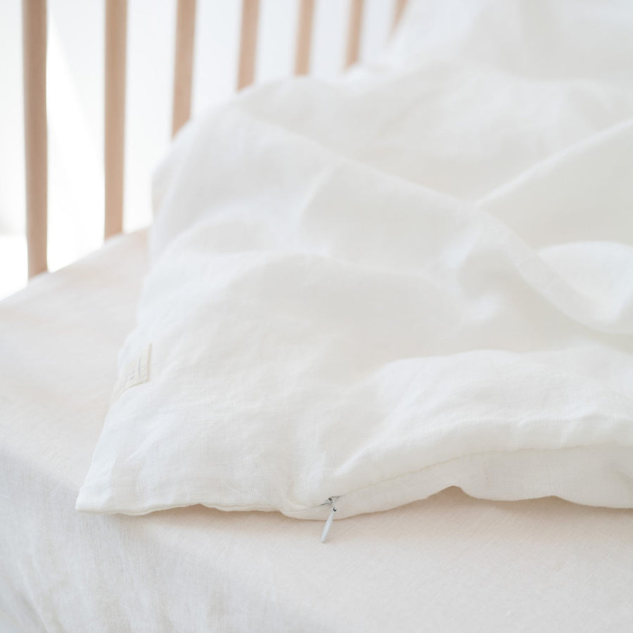 Kids Linen Duvet Cover Set – Breathable & Thermoregulating by Linen Tales at www.brixbailey.com