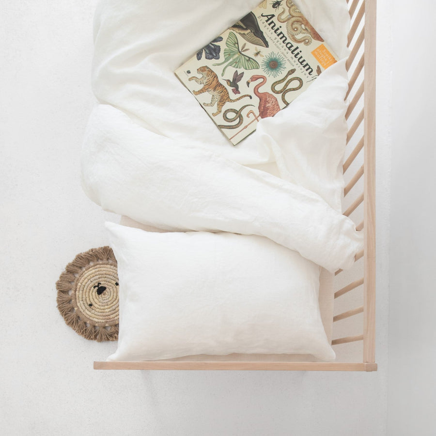 Kids Linen Duvet Cover Set – Comfortable & Breathable Year-Round by Linen Tales at www.brixbailey.com