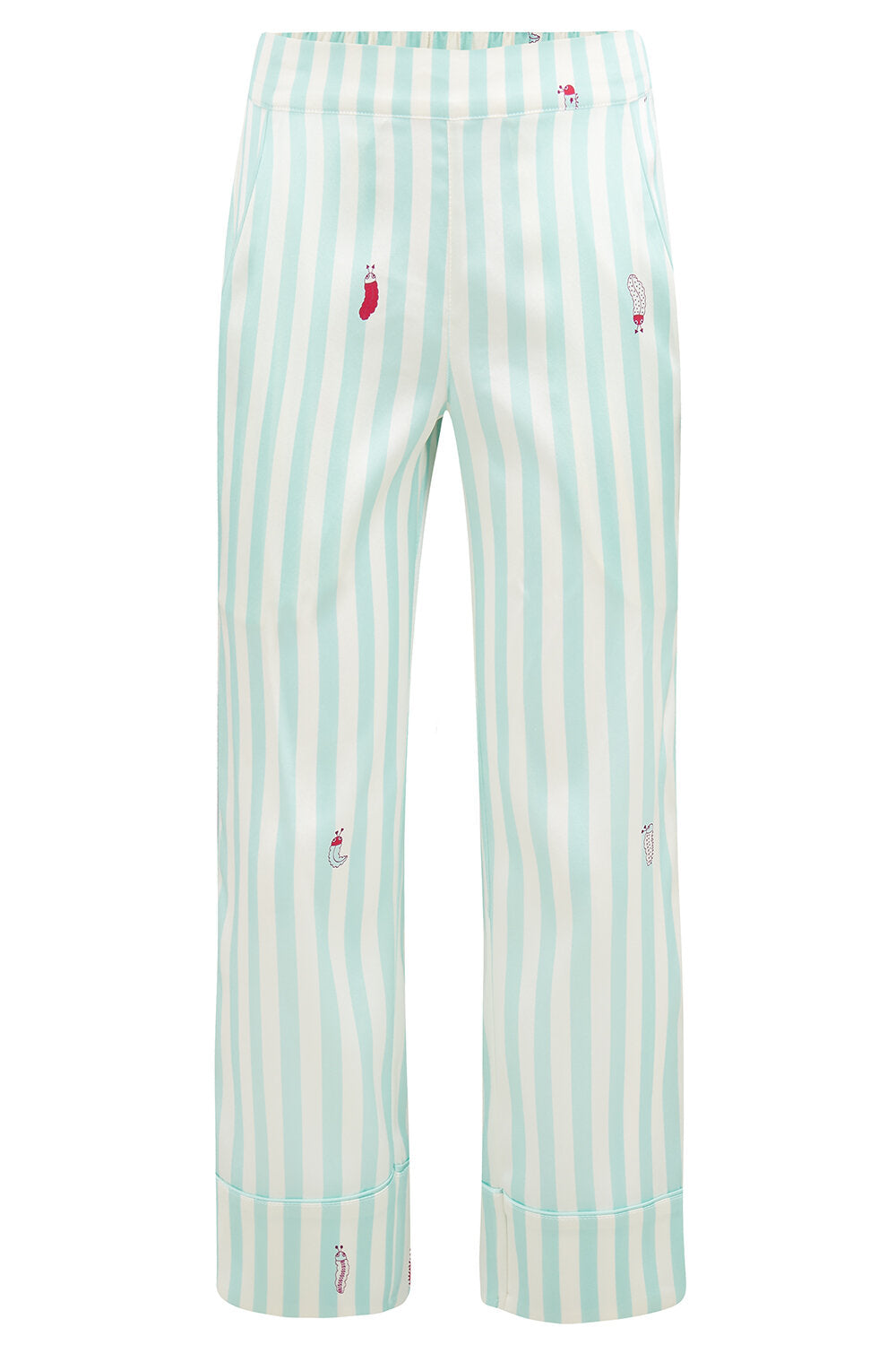 Teddy Glacier Stripe Boys Silk Pyjama Set