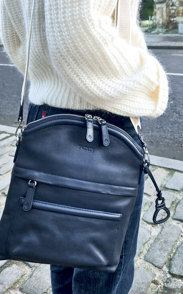 Kimberley Leather Crossbody Bag Handmade