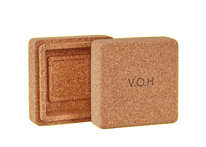 V.O.H Eco-Friendly Solid Shampoo & Conditioner with Cork Case Set by V.O.H at www.brixbailey.com