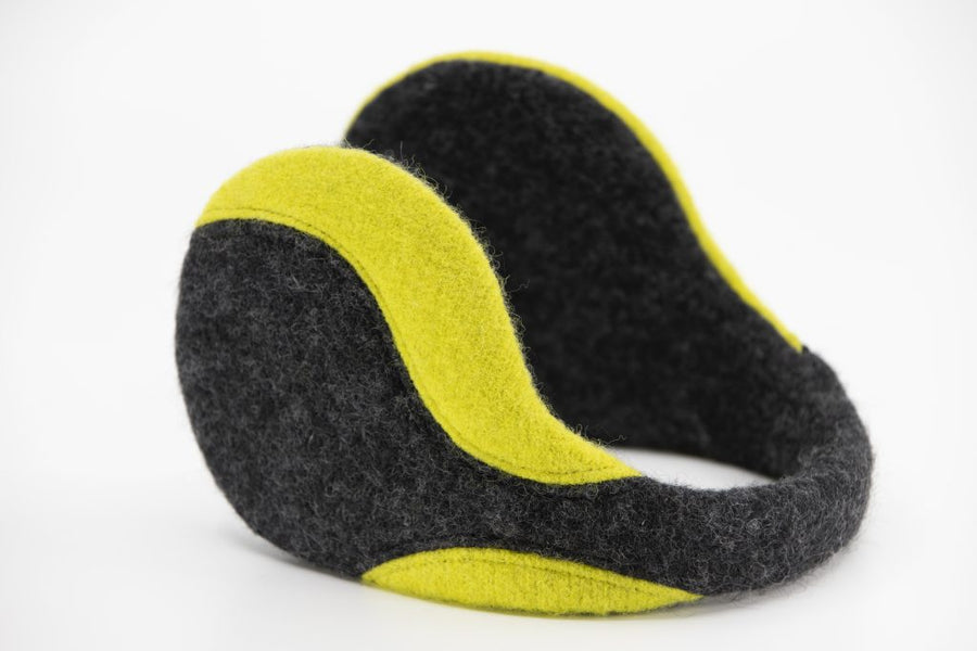 100% Wool Earmuffs with 3D-Printed Frame – Warm & Comfortable by HERTTA at brixbailey.com