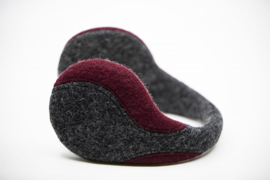 100% Wool Earmuffs with 3D-Printed Frame – Lightweight & Cozy by HERTTA at brixbailey.com