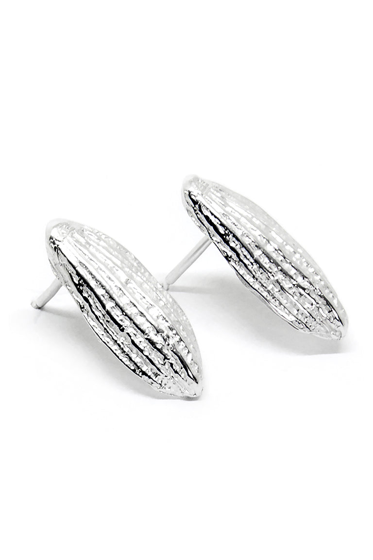 Petal Earrings – Handcrafted 925 Silver from SPRING Collection by Agnes Veski Jewellery at www.brixbailey.com