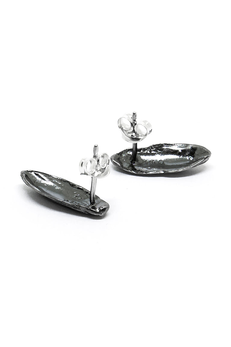 Petal Earrings – Handcrafted 925 Silver from SPRING Collection by Agnes Veski Jewellery at www.brixbailey.com