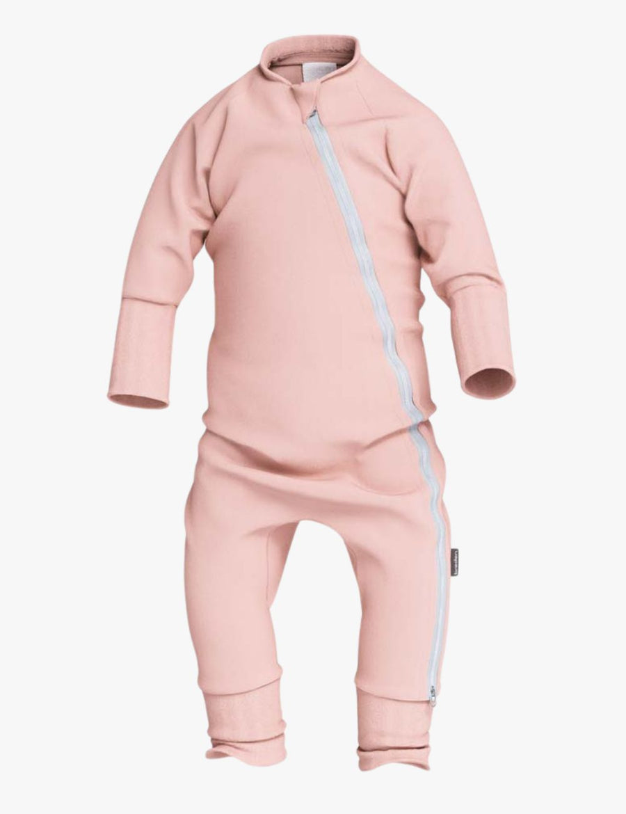 LAURA Newborn Jumpsuit – Merino & Silk Blend, All-Season Comfort by Breden at brixbailey.com