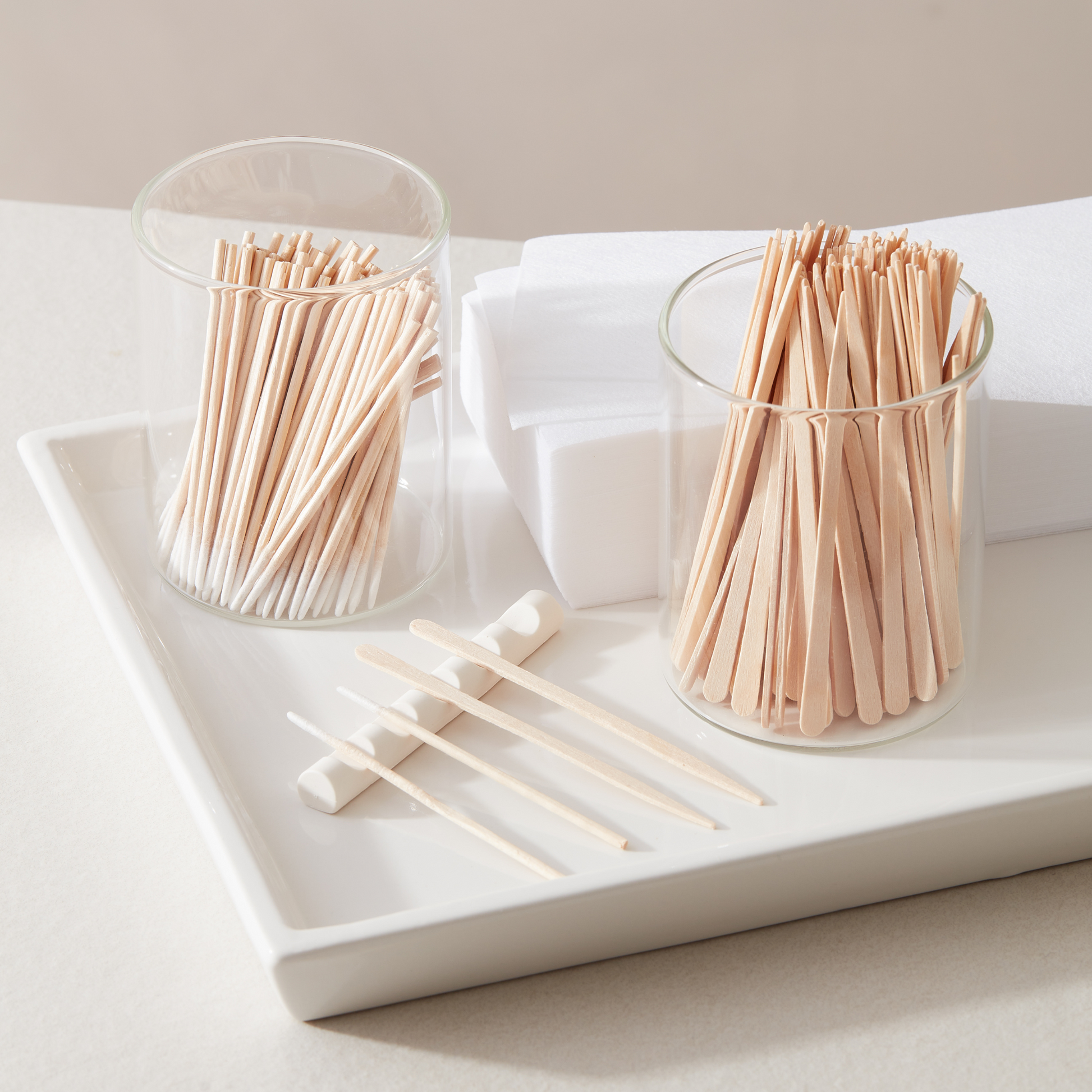 Glass Storage Jar With Airtight Bamboo Lid