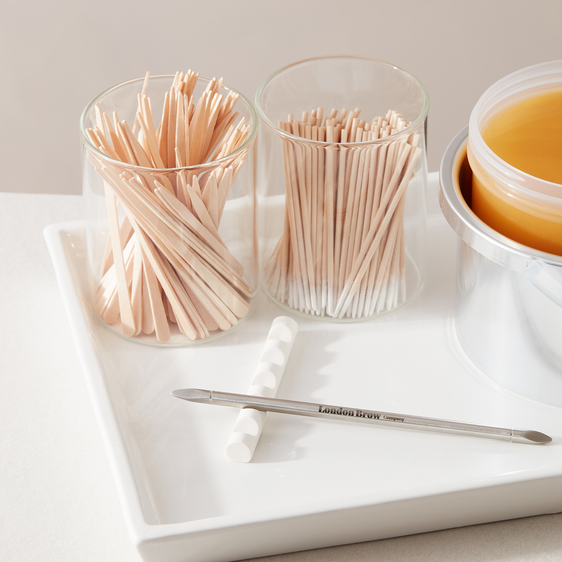 Glass Storage Jar With Airtight Bamboo Lid