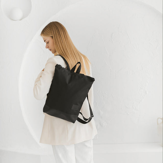 Elegant Waterproof Leather Backpack – Stylish & Functional by Muni at brixbailey.com