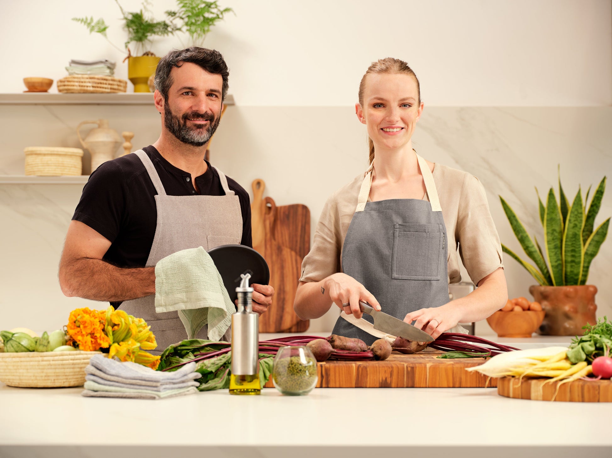 Waffle Weave Wash Cloths Set of 8