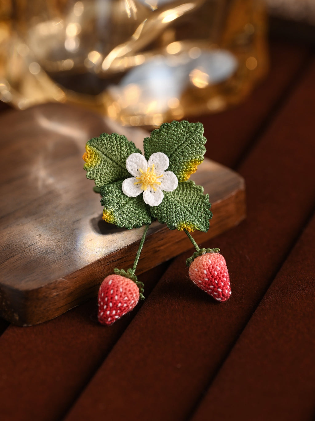 Strawberry Brooch