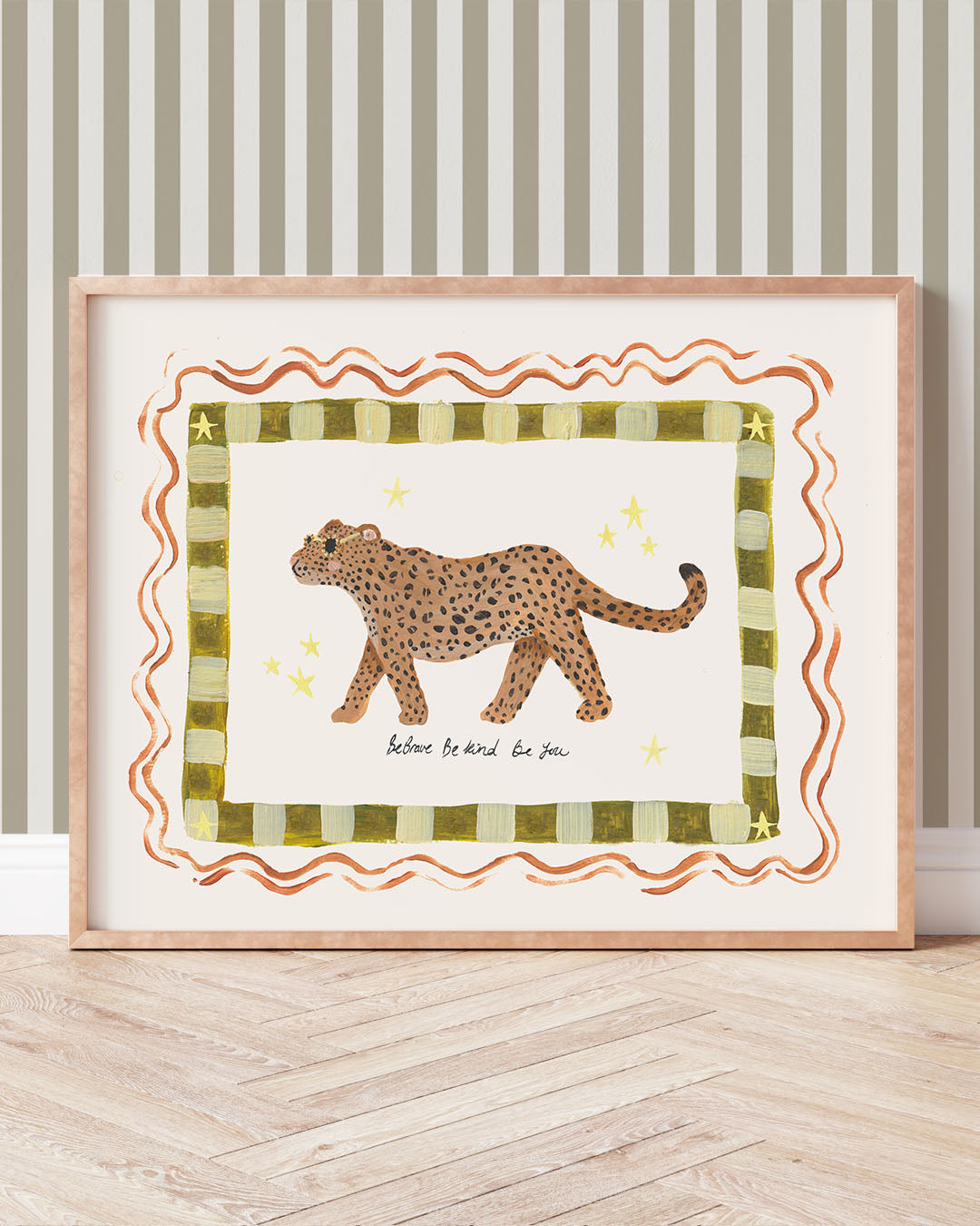 Be You Jaguar Art Print