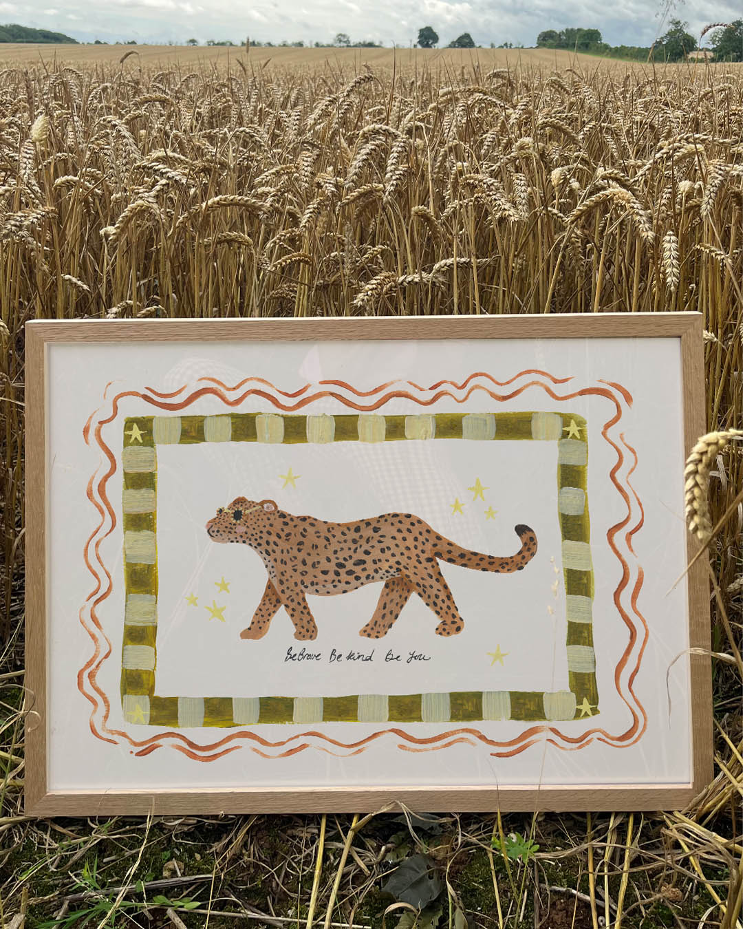 Be You Jaguar Art Print