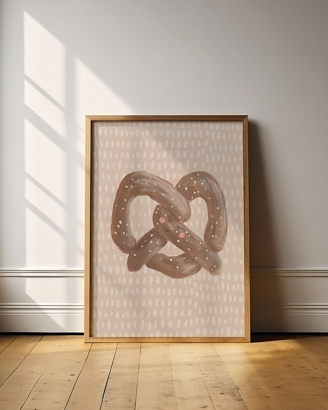 Can You Knot Pretzel Art Print
