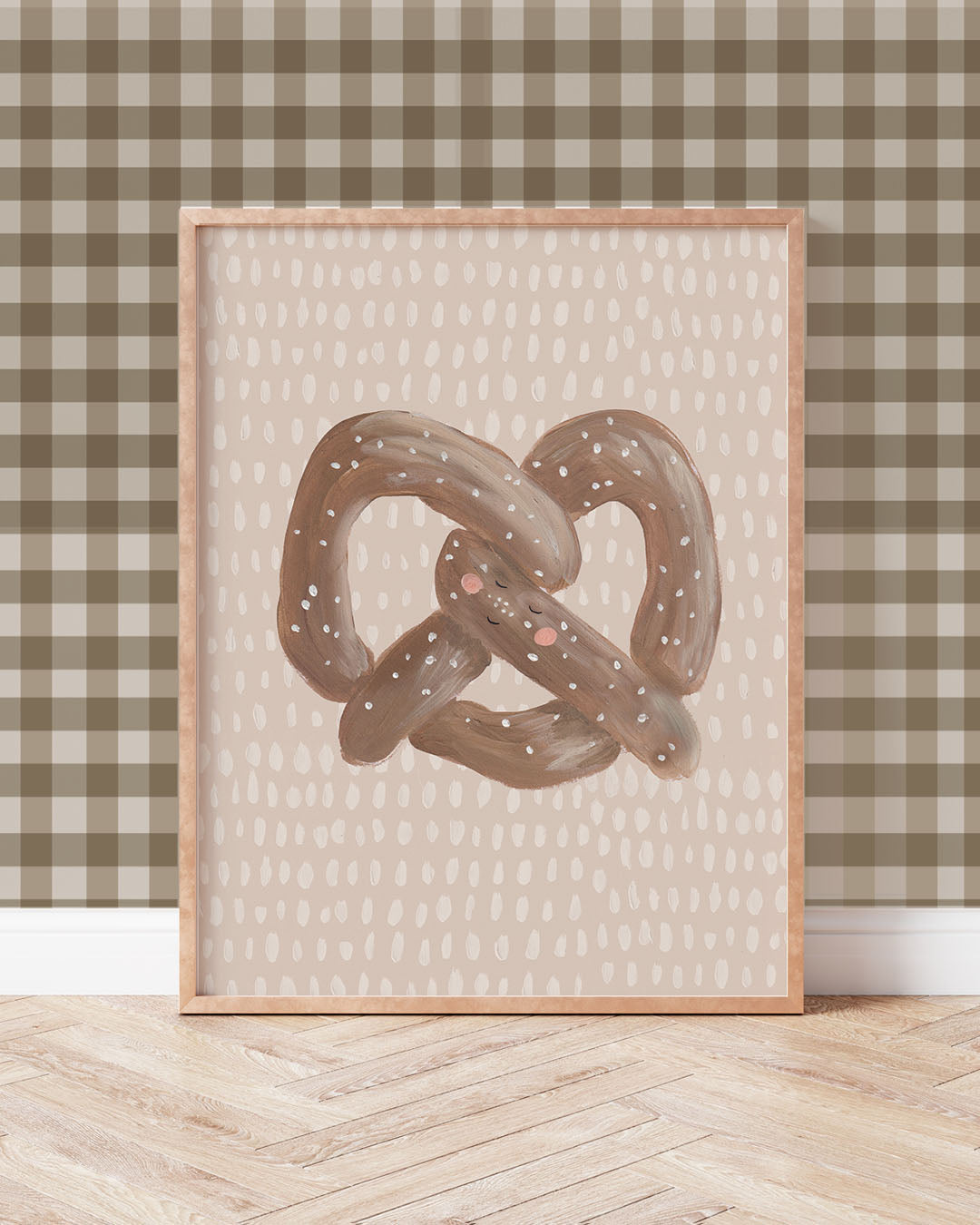 Can You Knot Pretzel Art Print
