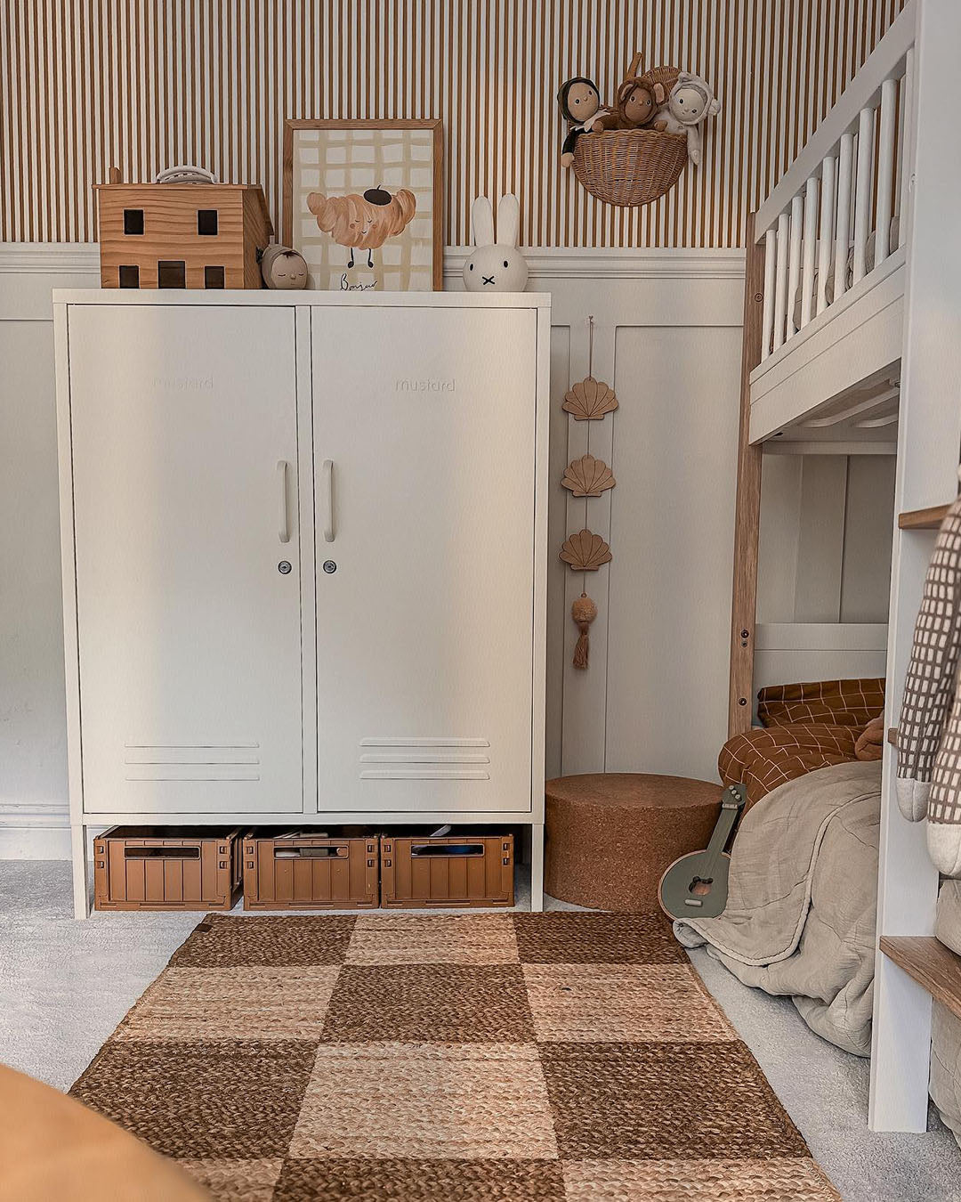 Hand Painted Croissant Food Art Print