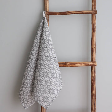 Folk Art Inspired Kitchen Towel – Authentic & Functional by LOKO at www.brixbailey.com