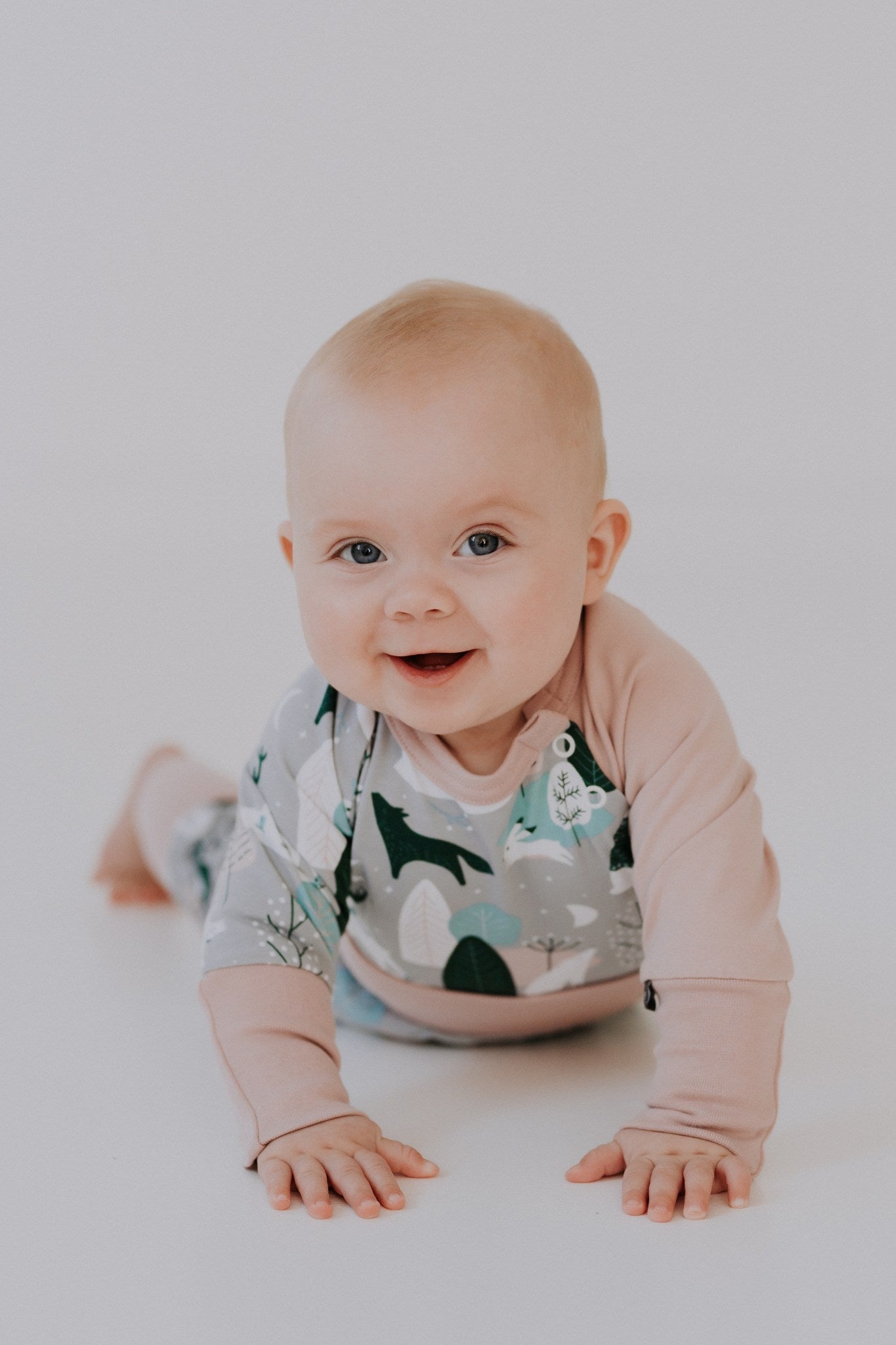 Long-Sleeved Baby Body LOREN – Stretchy & Durable Cotton by Breden at brixbailey.com