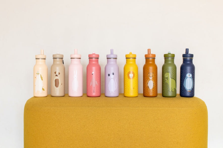 Stainless Steel Kids Water Bottle – Durable & Leak-Proof by Trixie Baby at brixbailey.com