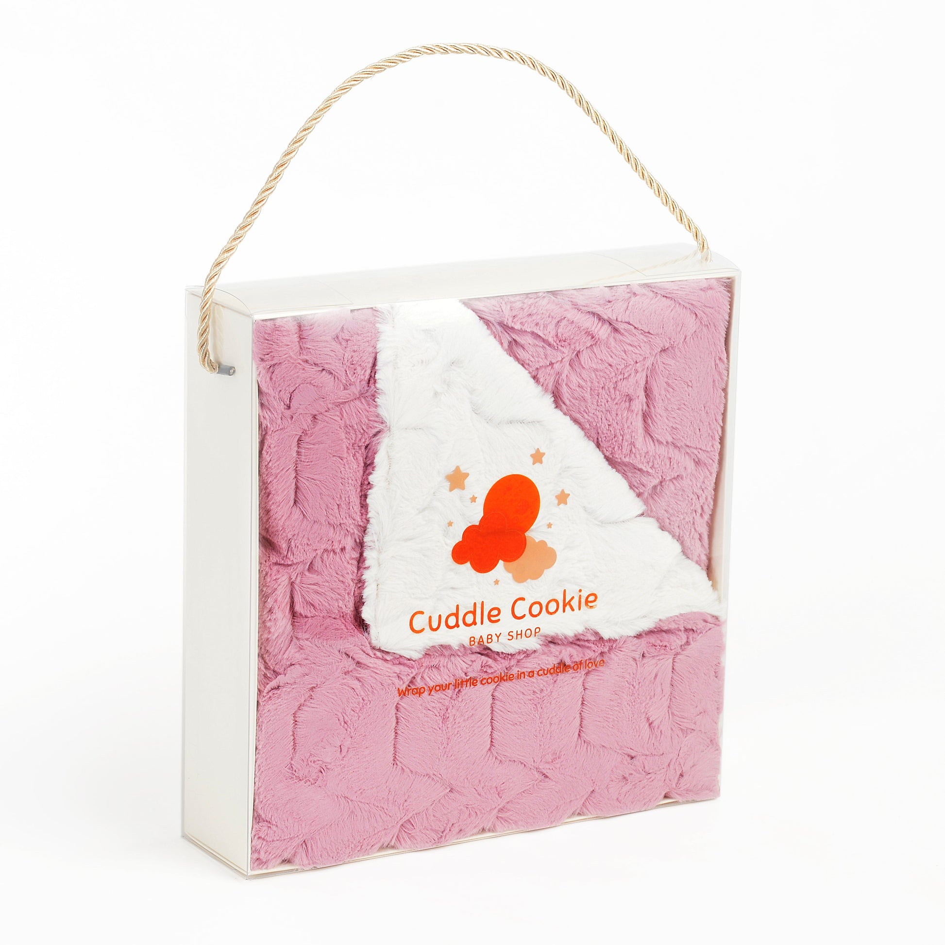 Super Cozy Pink Zig-Zag Fur Blanket