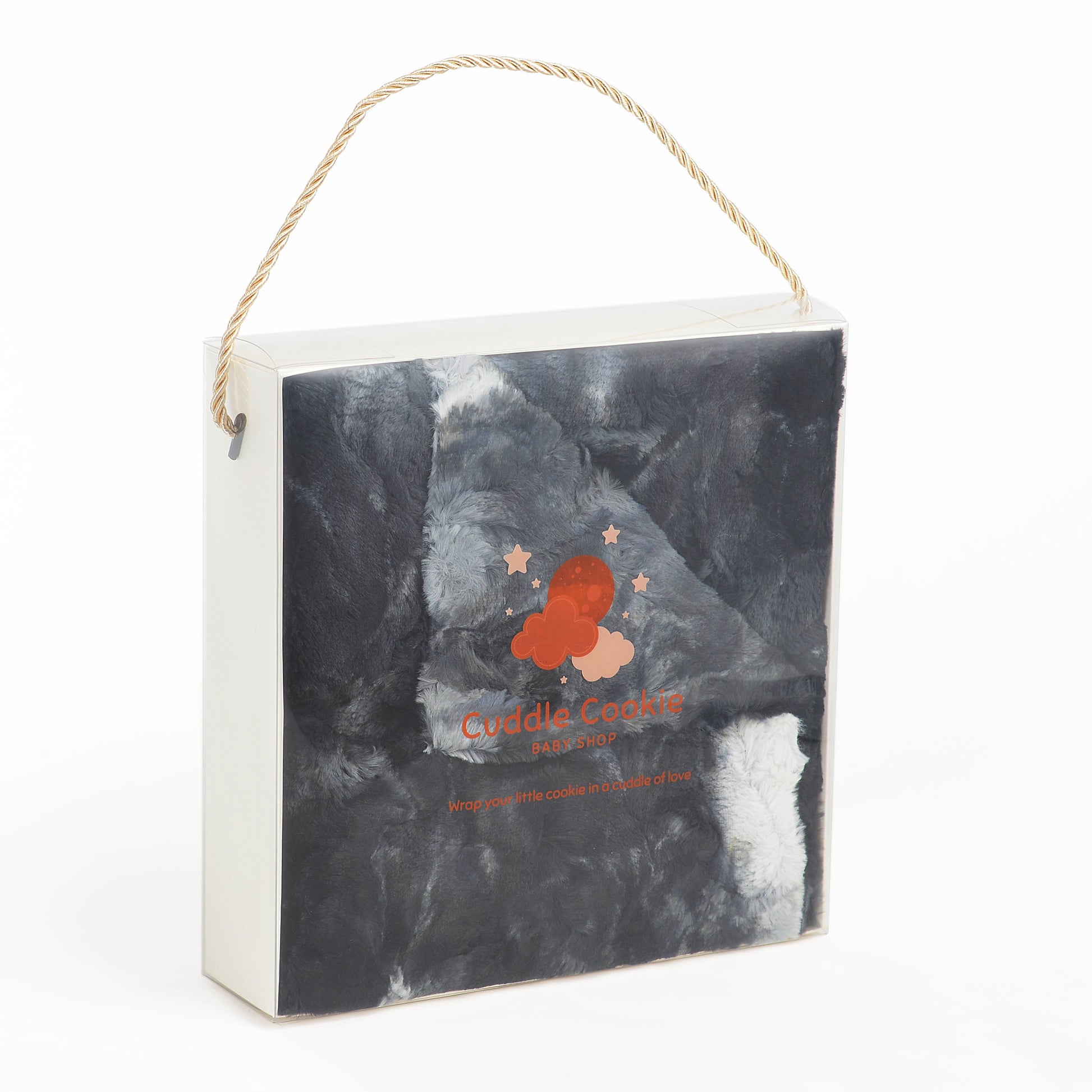 Ultra-Plush Black Tie Dye Fur Blanket