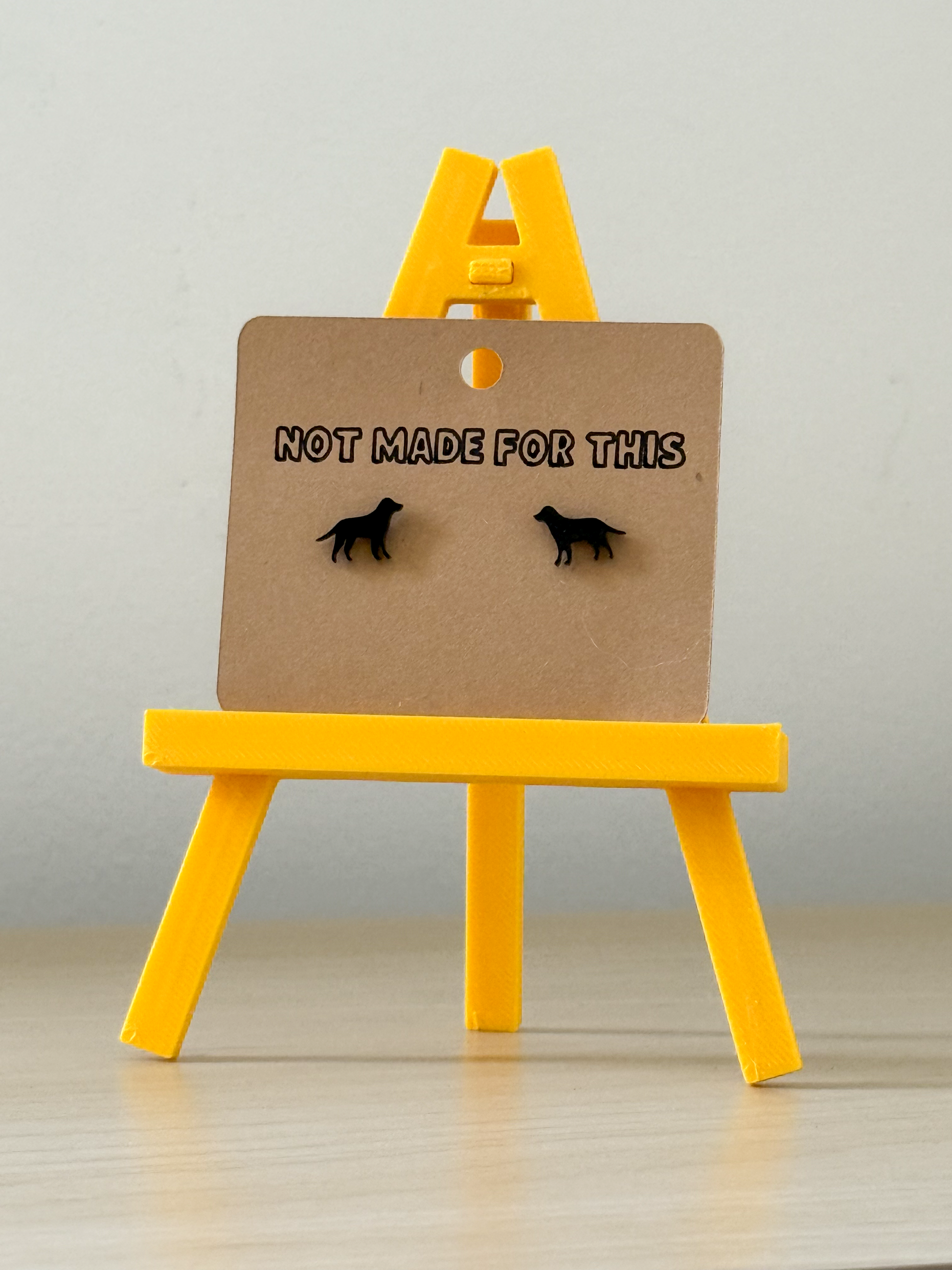 Labrador Earrings in Stainless Steel