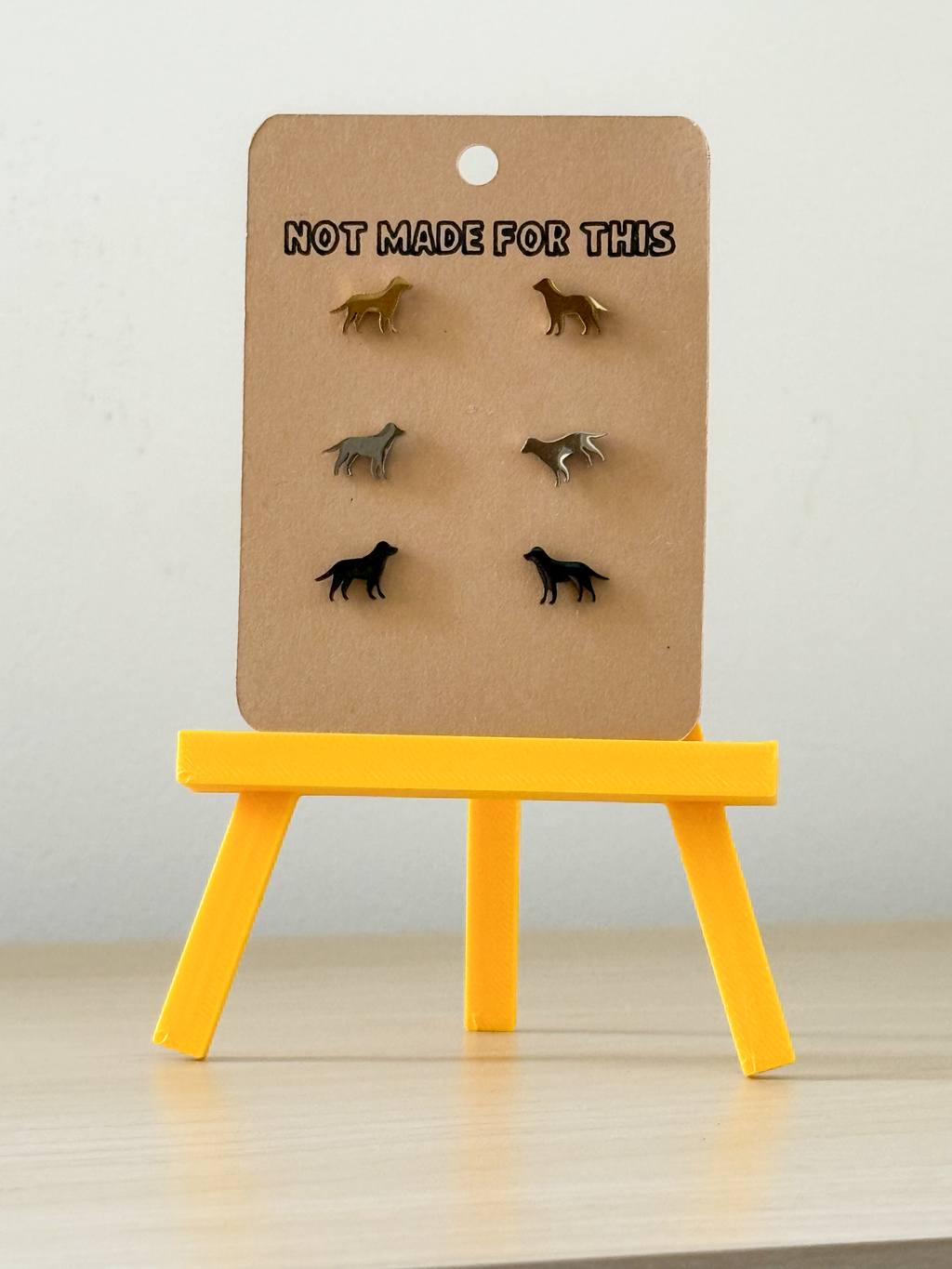 Labrador Earrings in Stainless Steel