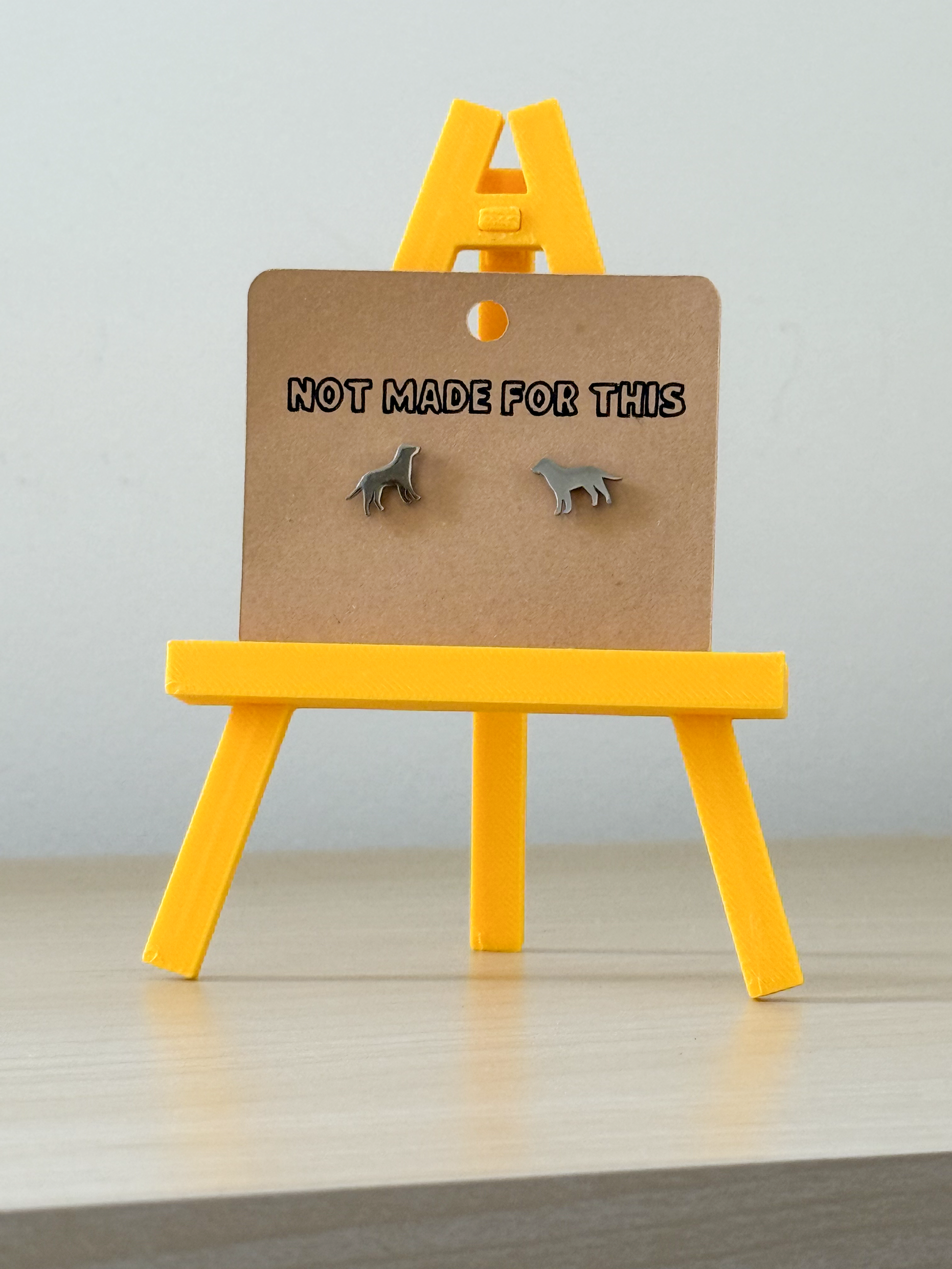 Labrador Earrings in Stainless Steel