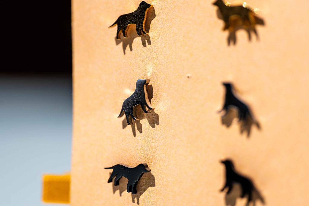 Labrador Earrings in Stainless Steel