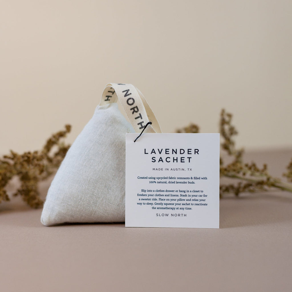 Natural Cotton Lavender Sachet