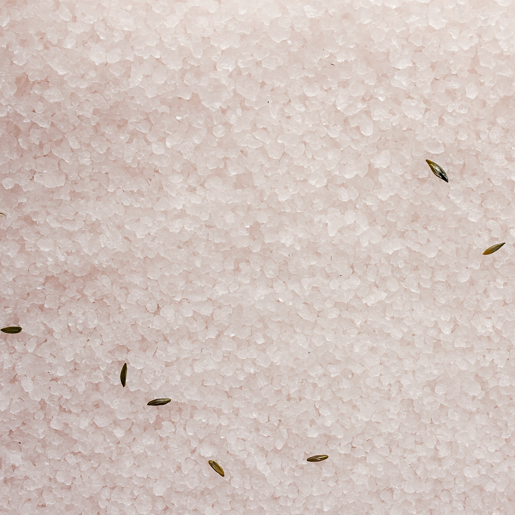 Luxury Himalayan Bath Salts with Lavender and Jojoba Oil