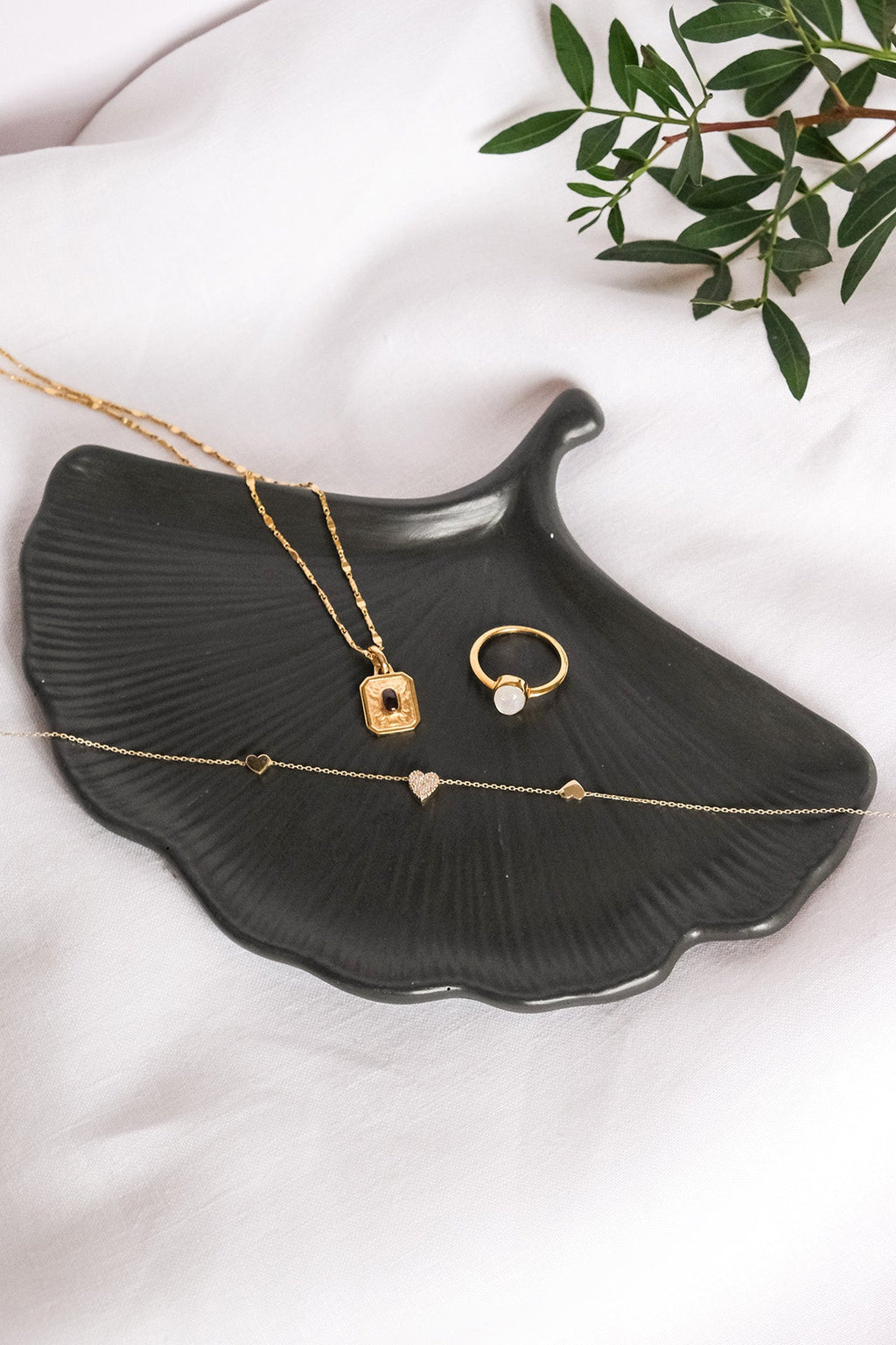 Palm Leaf Decorative Tray