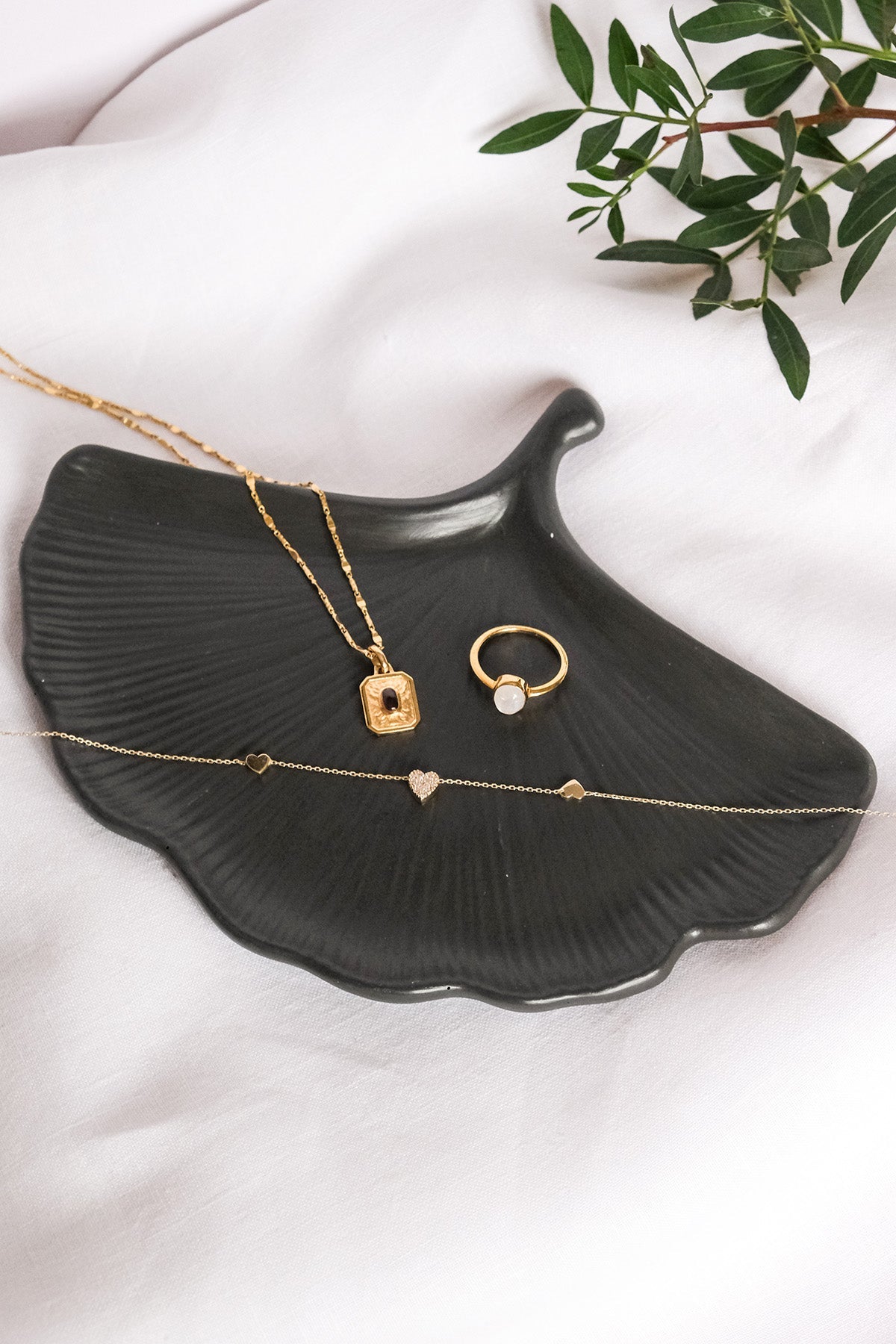 Palm Leaf Decorative Tray