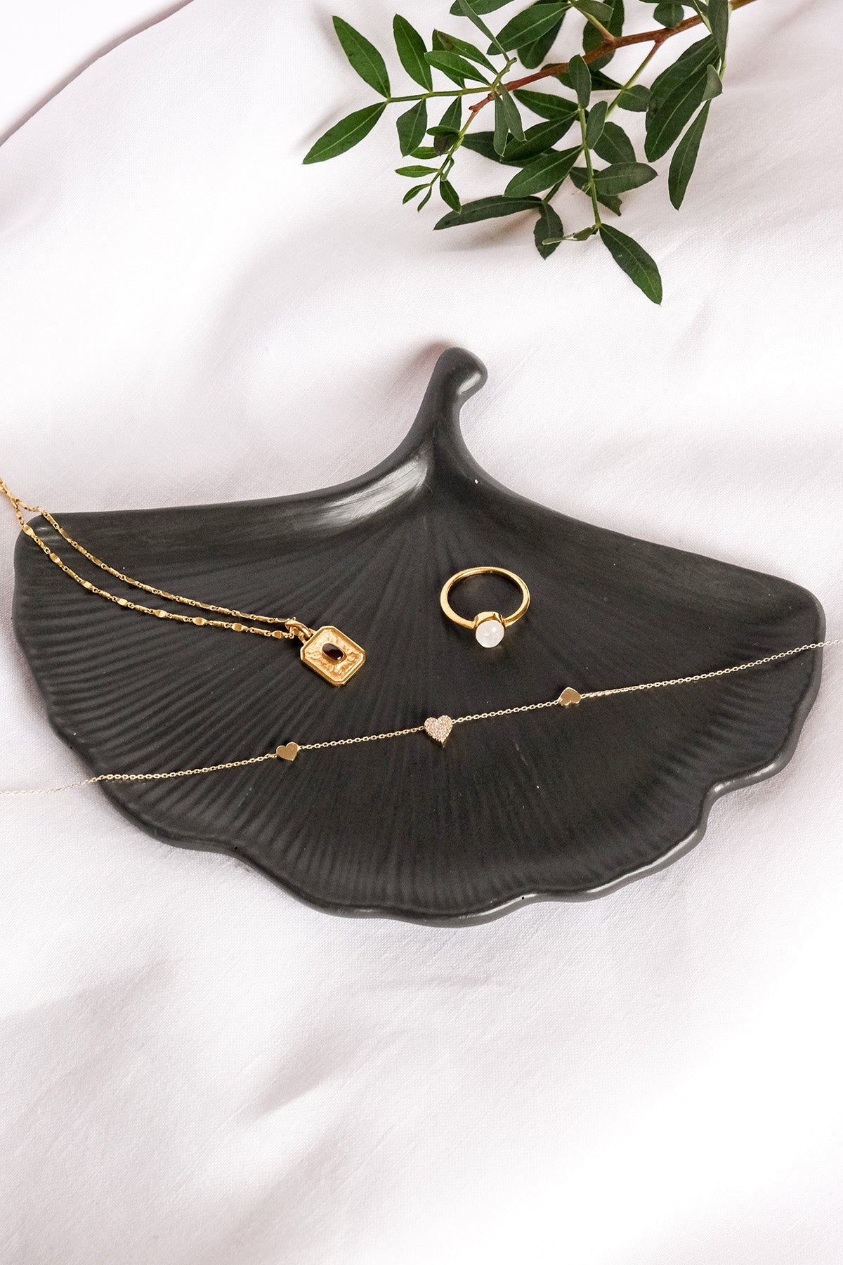 Palm Leaf Decorative Tray