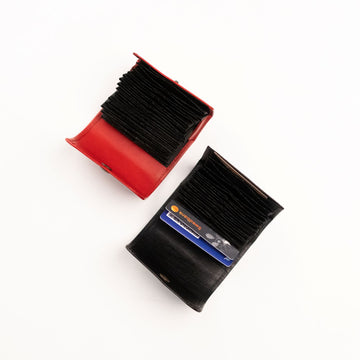 Papillon Leather Card Holder 32-14 – Handmade in Estonia with 17 Slots by Papillon at www.brixbailey.com