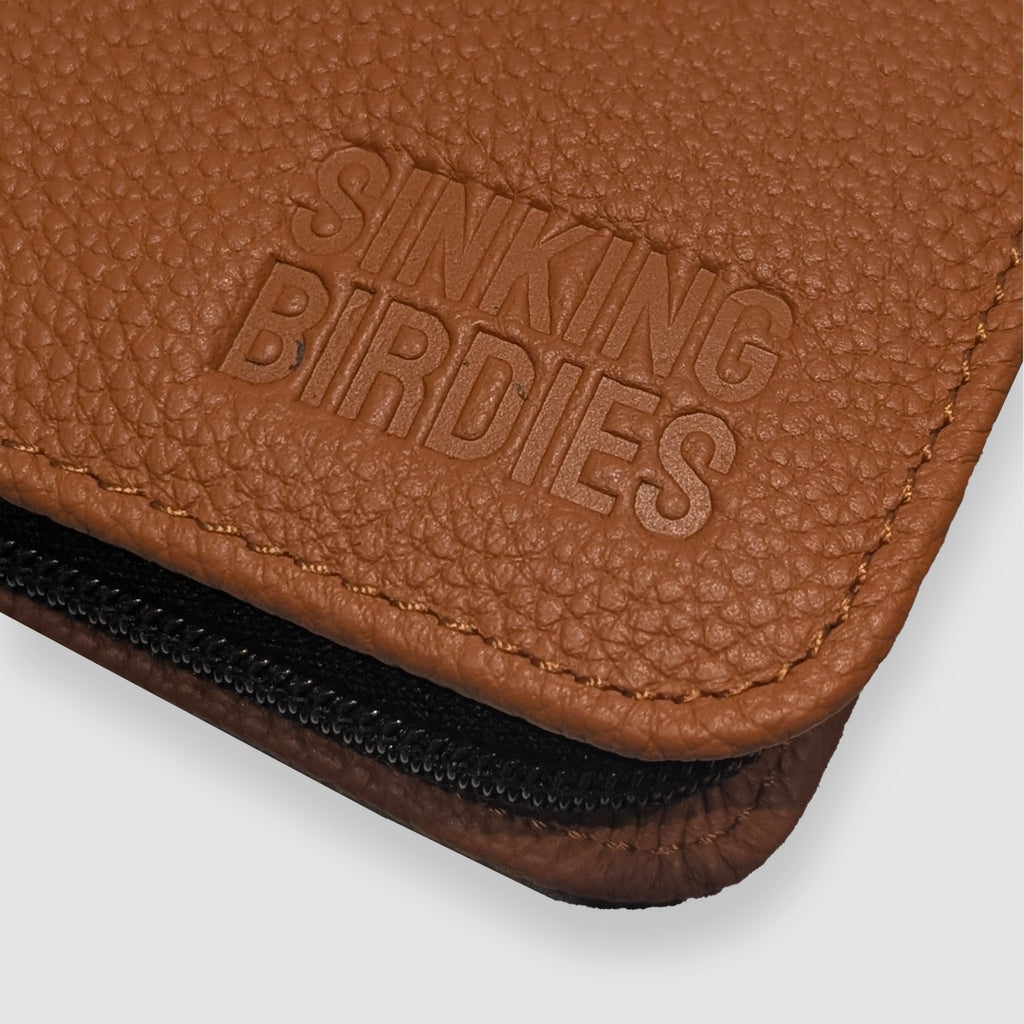 Premium Leather Golf Glove Case