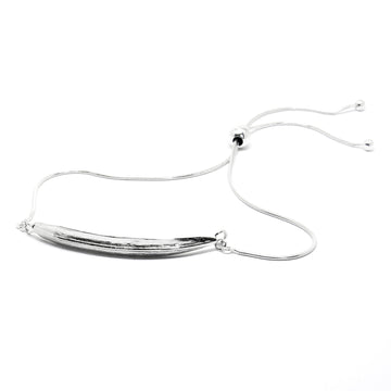 Handcrafted Silver Leaf Bracelet – SPRING Collection by Agnes Veski by Agnes Veski Jewellery at www.brixbailey.com