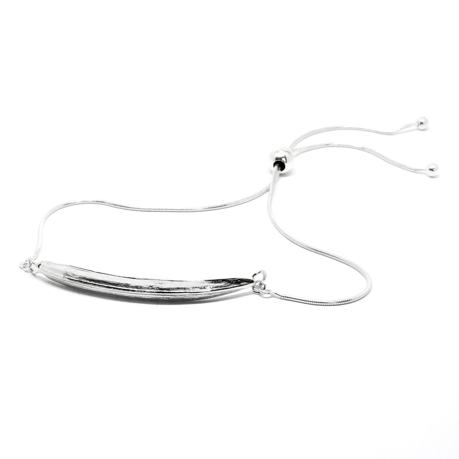 Handcrafted Silver Leaf Bracelet – SPRING Collection by Agnes Veski by Agnes Veski Jewellery at www.brixbailey.com