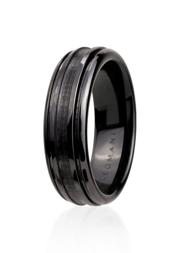 Men's Ceramic Ring – Lightweight, Durable & Stylish by Leomani at www.brixbailey.com