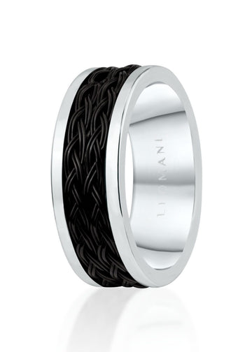 Löwe Men's Stainless Steel Ring – Timeless & Durable by Leomani at www.brixbailey.com