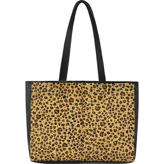 Animal Print Leather Tote – Stylish & Responsibly Sourced by Brix + Bailey at brixbailey.com