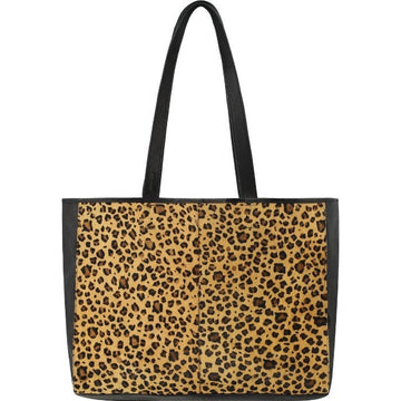 Contemporary Animal Print Leather Tote – Spacious & Stylish by Brix + Bailey at brixbailey.com