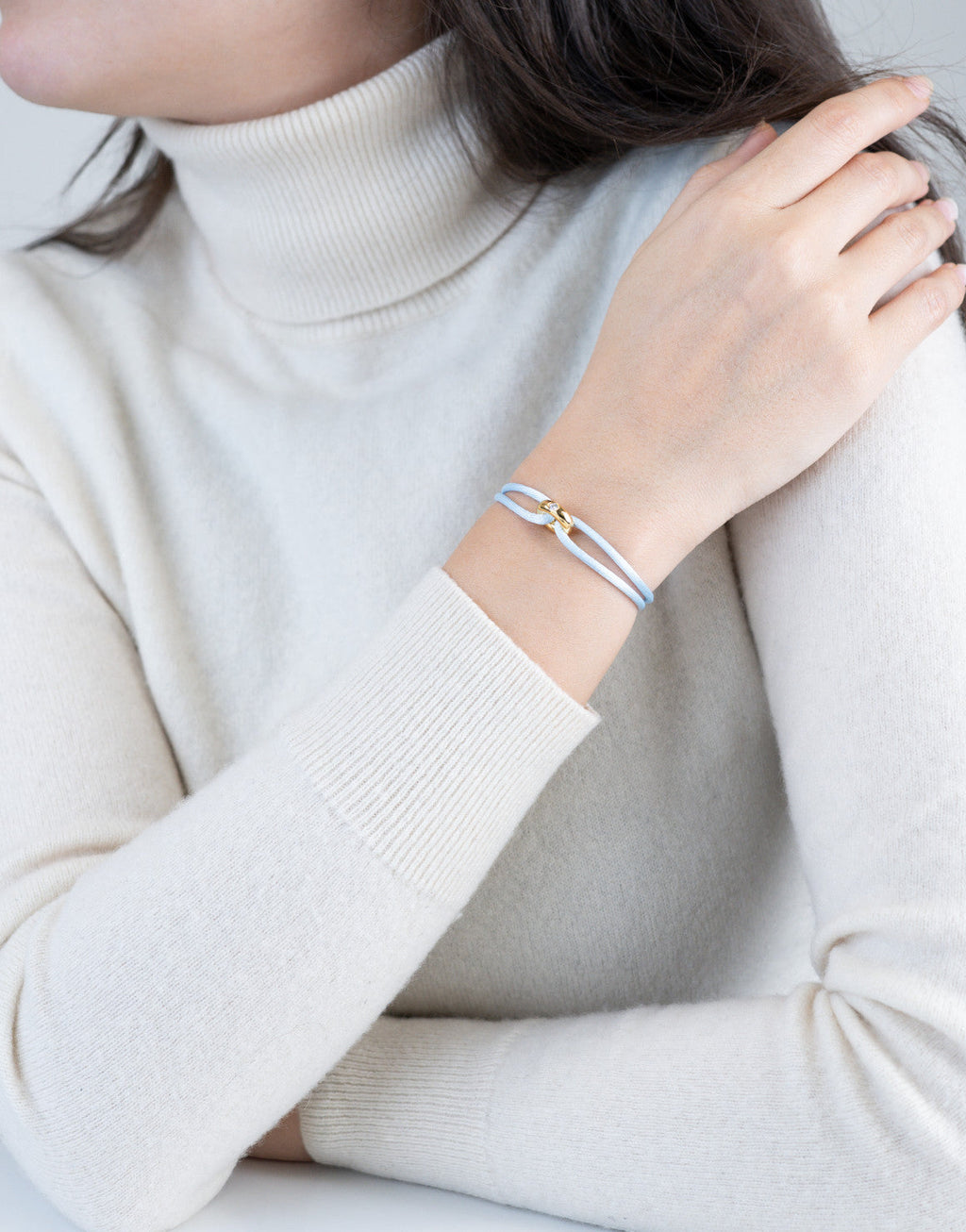 Golden Soho Diamond Cord Bracelet