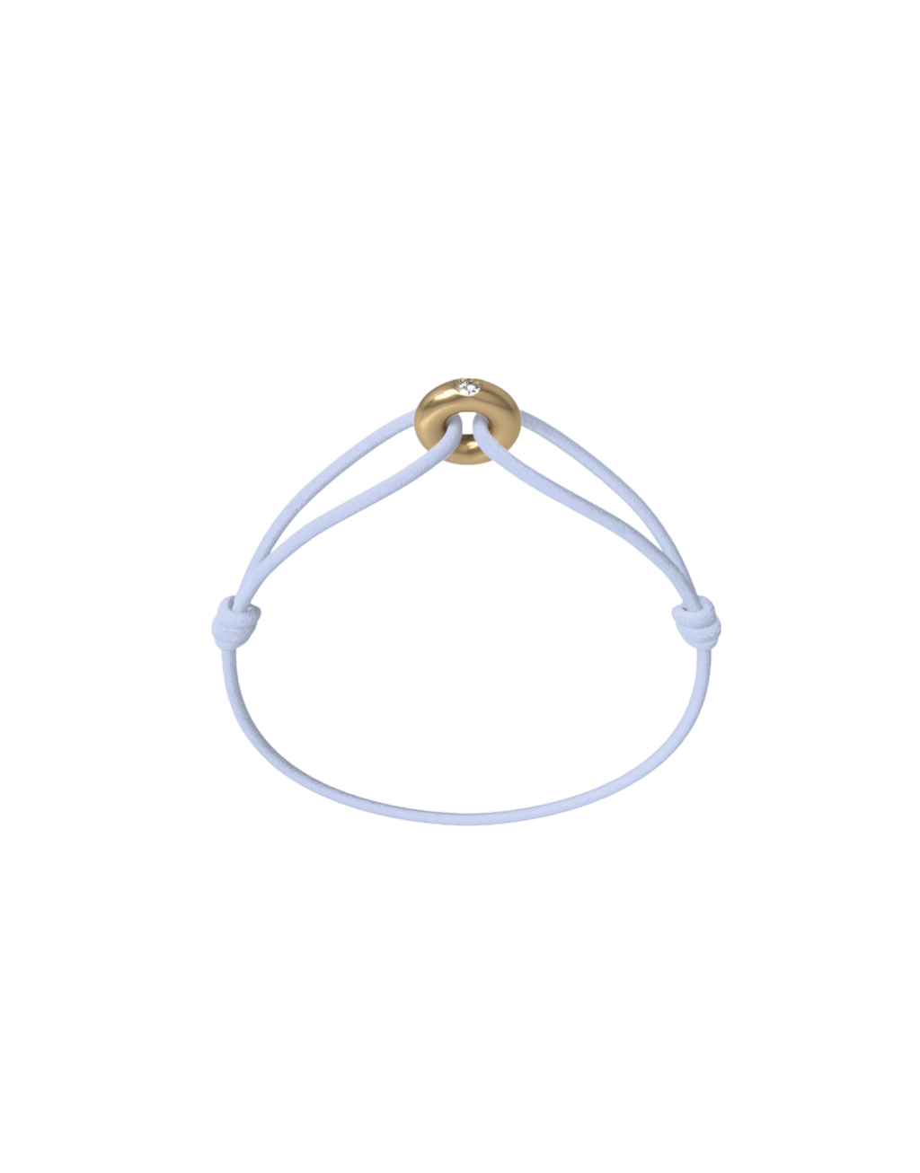 Mini Golden Soho Diamond Cord Bracelet