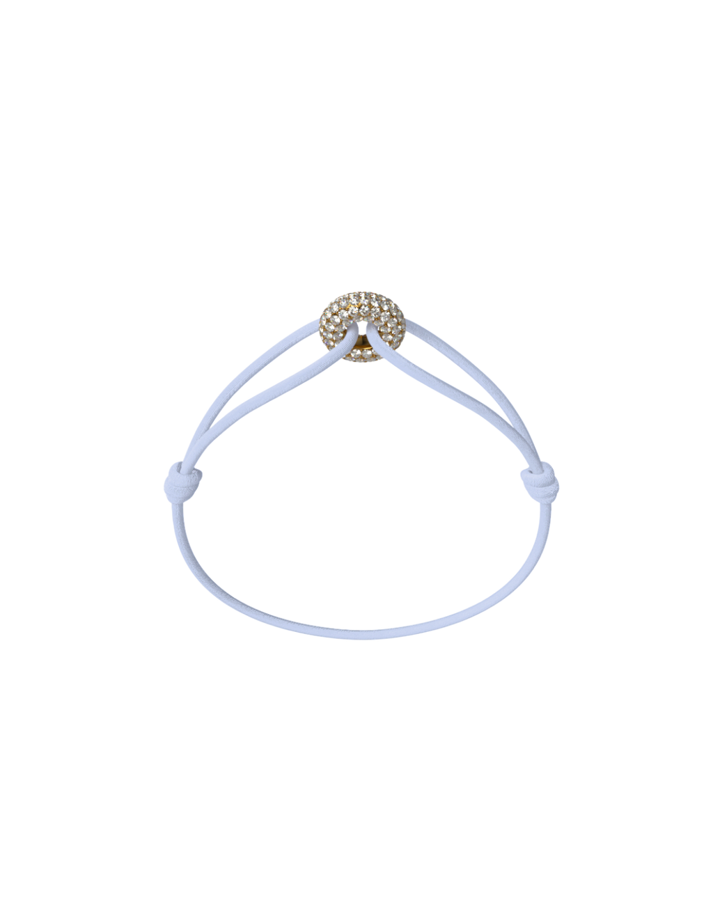 Mini Golden Soho Pavé Cord Bracelet