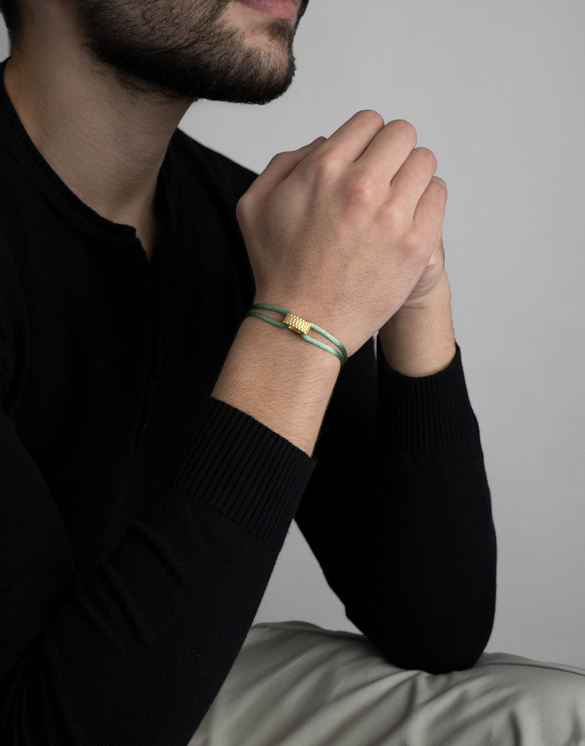 Golden Regent Cord Bracelet