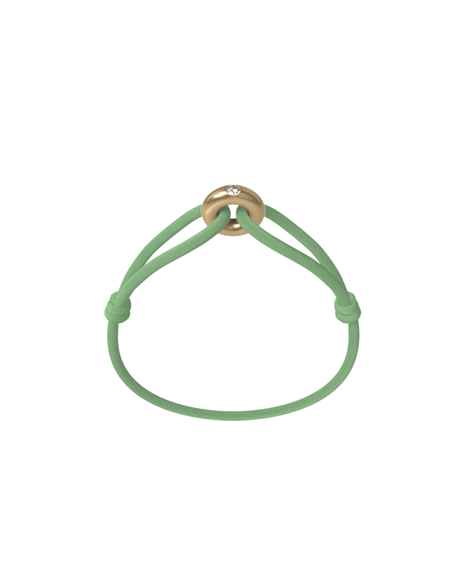 Golden Soho Diamond Cord Bracelet